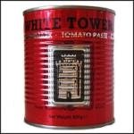 White tower tomato paste 12 * 850g