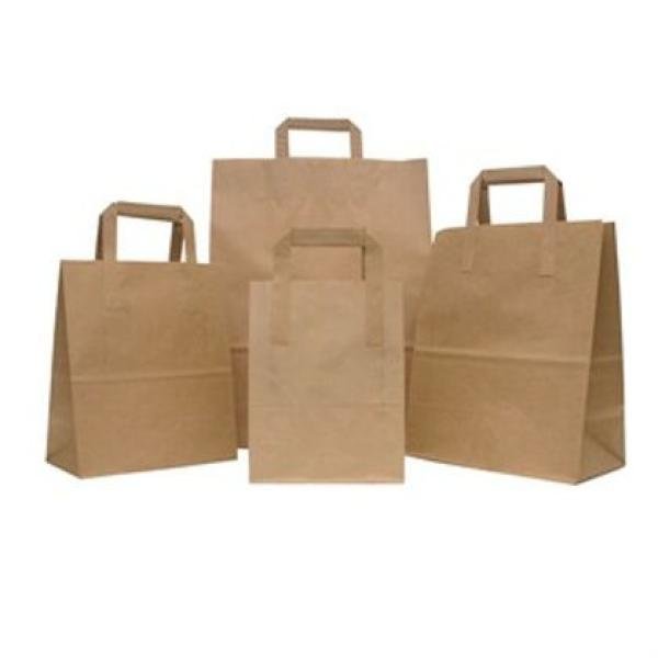 Brown Takeaway Bags Medium