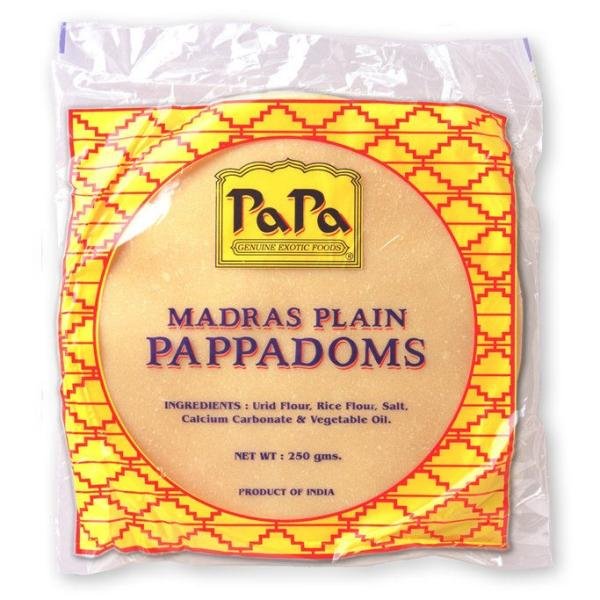 Papa Pappadoms Box